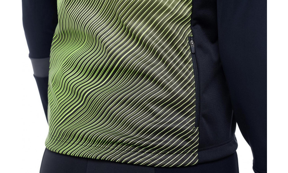 Pyöräilyliivi Cube Softshell Road/XC Safety black'n'neon yellow - 2