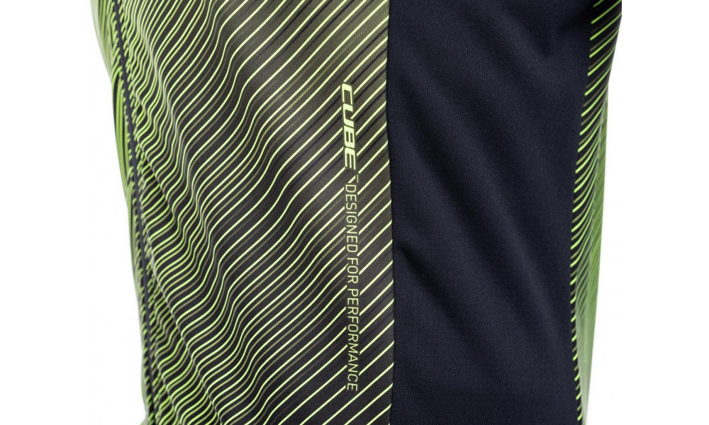 Pyöräilyliivi Cube Softshell Road/XC Safety black'n'neon yellow - 3