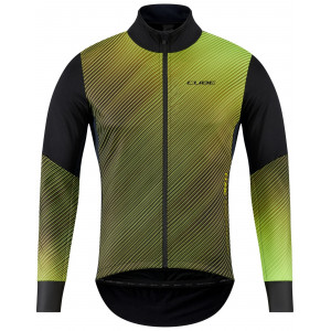 Pyöräilytakki Cube Softshell Road/XC Safety black'n'neon yellow