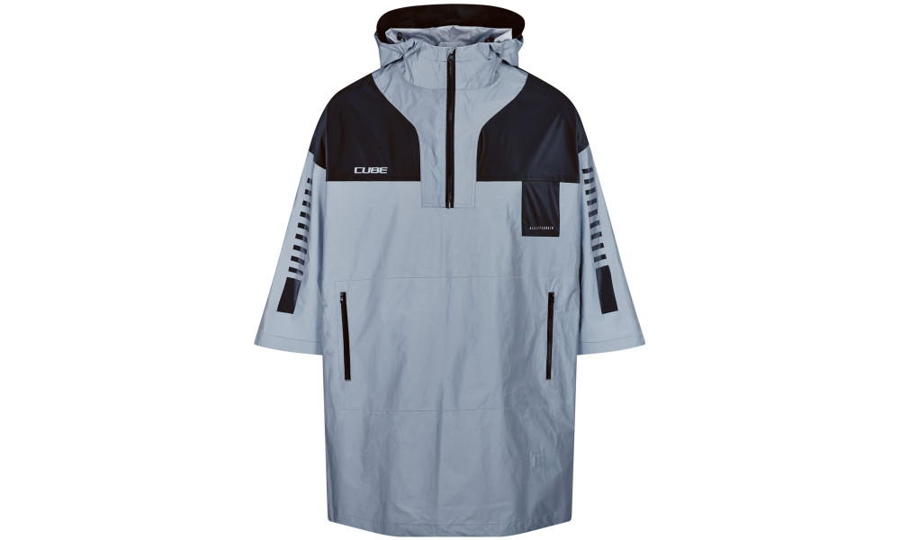 Sadeponcho Cube Utility Road/XC Safety silver'n'grey - 1