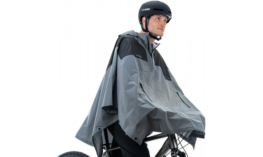 Sadeponcho Cube Utility Road/XC Safety silver'n'grey - 3