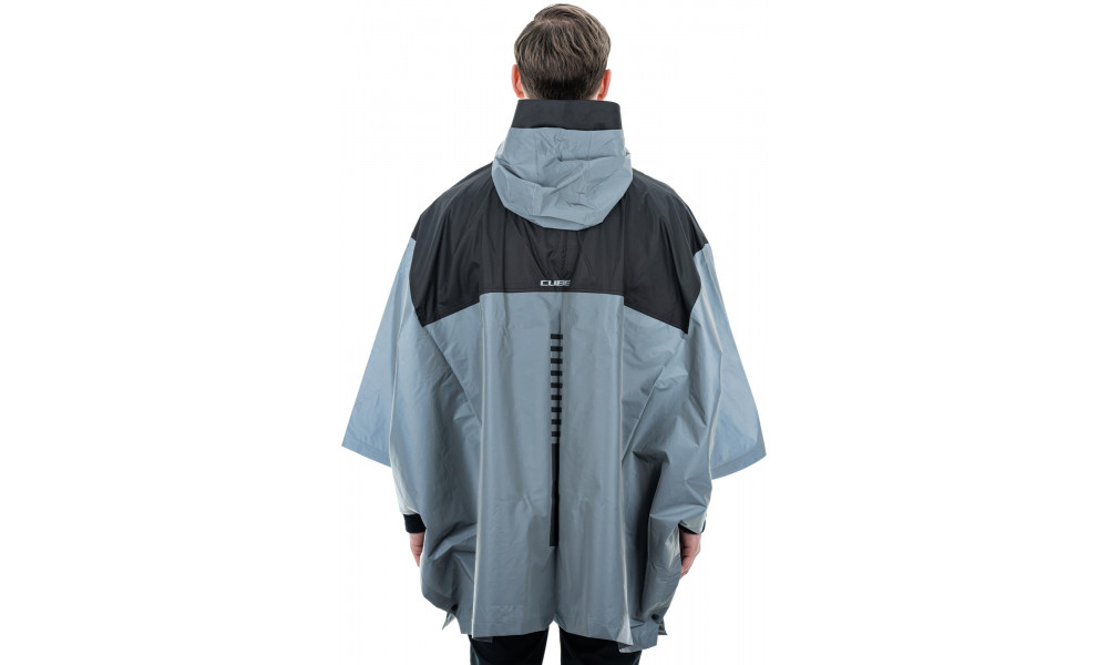 Sadeponcho Cube Utility Road/XC Safety silver'n'grey - 6