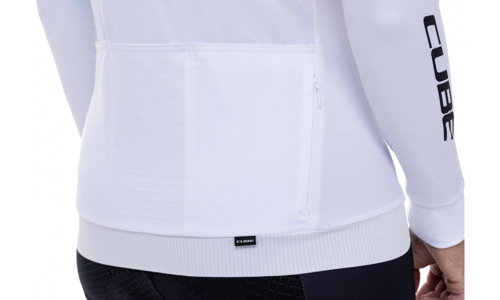 Pyöräilypaita Cube WS Road/XC L/S white'n'blue'n'red - 2