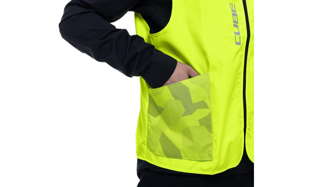 Pyöräilyliivi Cube CMPT Safety neon yellow - 3