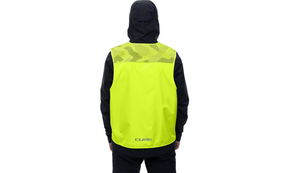 Pyöräilyliivi Cube CMPT Safety neon yellow - 4
