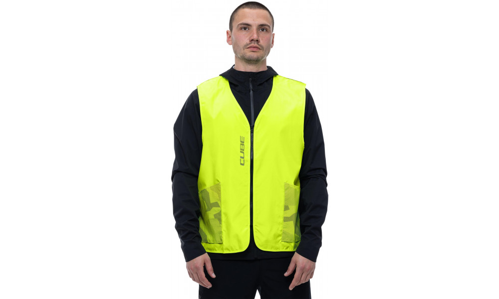 Pyöräilyliivi Cube CMPT Safety neon yellow - 5