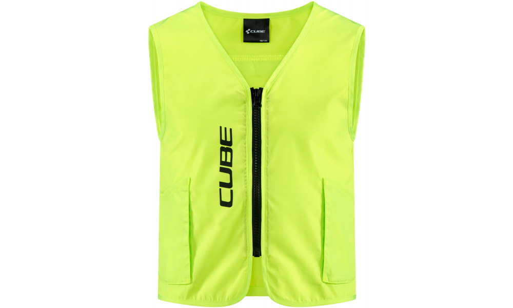 Pyöräilyliivi Cube Rookie CMPT Safety neon yellow - 1