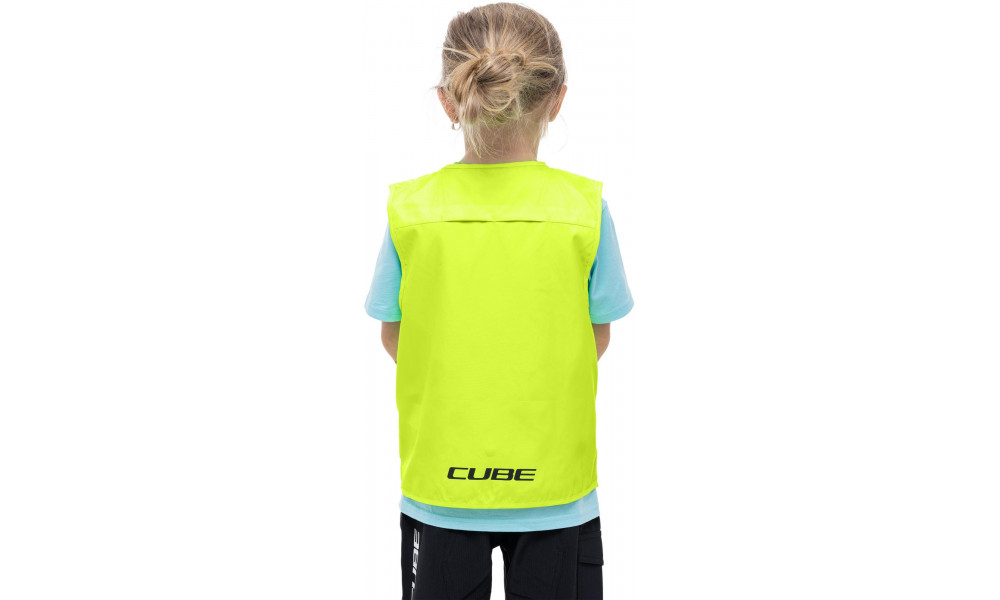 Pyöräilyliivi Cube Rookie CMPT Safety neon yellow - 2
