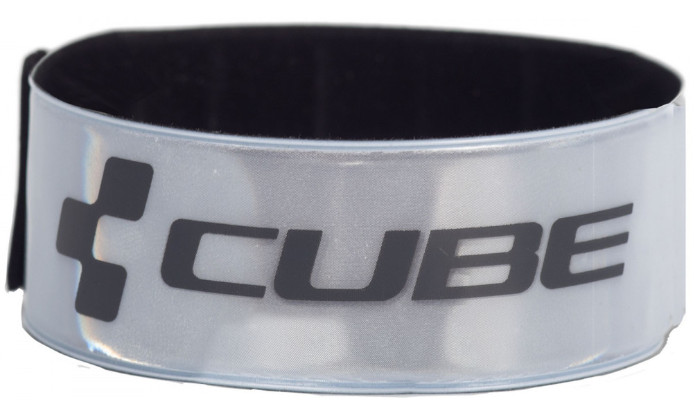 Heijastin Cube Snapband grey 