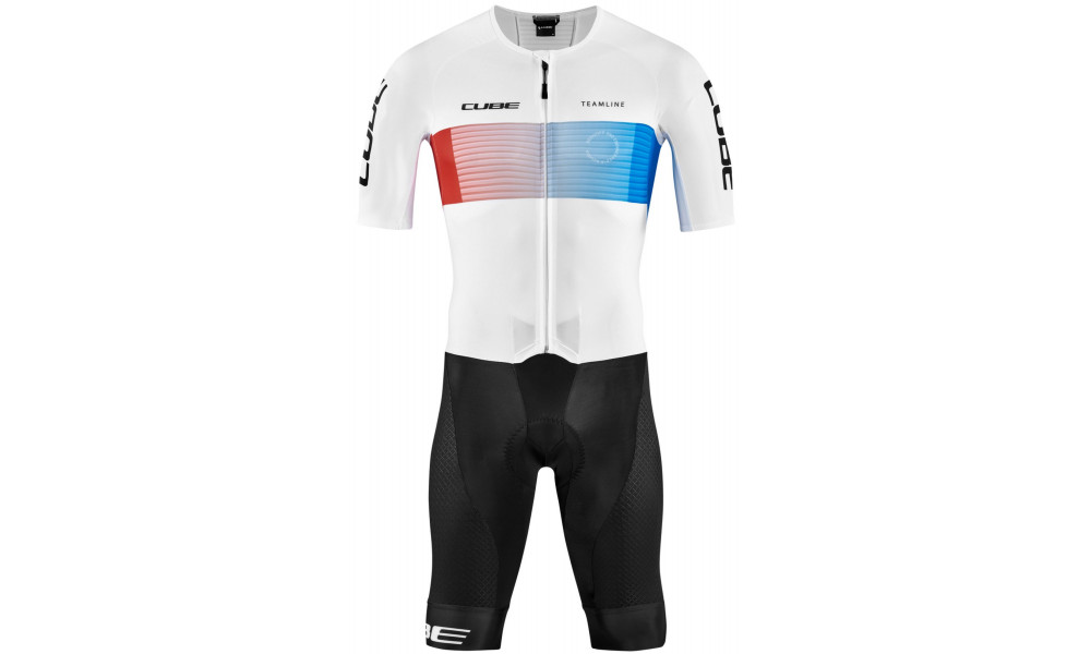 Pyöräily harjoitusasu Cube XCTeamline black'n'blue'n'white - 1