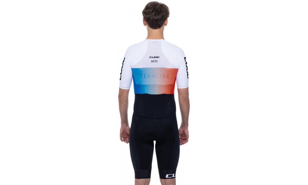 Pyöräily harjoitusasu Cube XCTeamline black'n'blue'n'white - 6