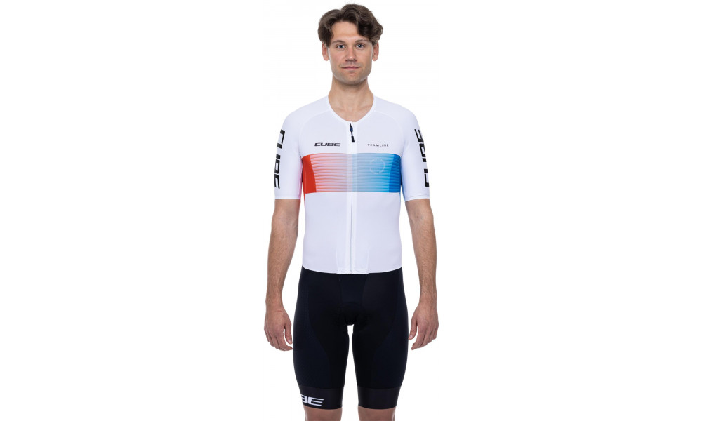 Pyöräily harjoitusasu Cube XCTeamline black'n'blue'n'white - 7