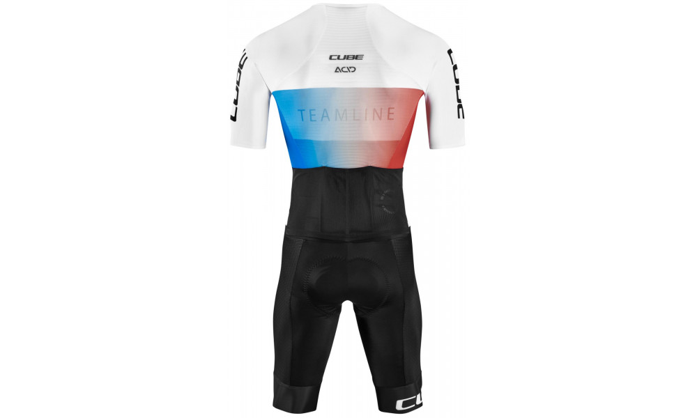 Pyöräily harjoitusasu Cube XCTeamline black'n'blue'n'white - 8