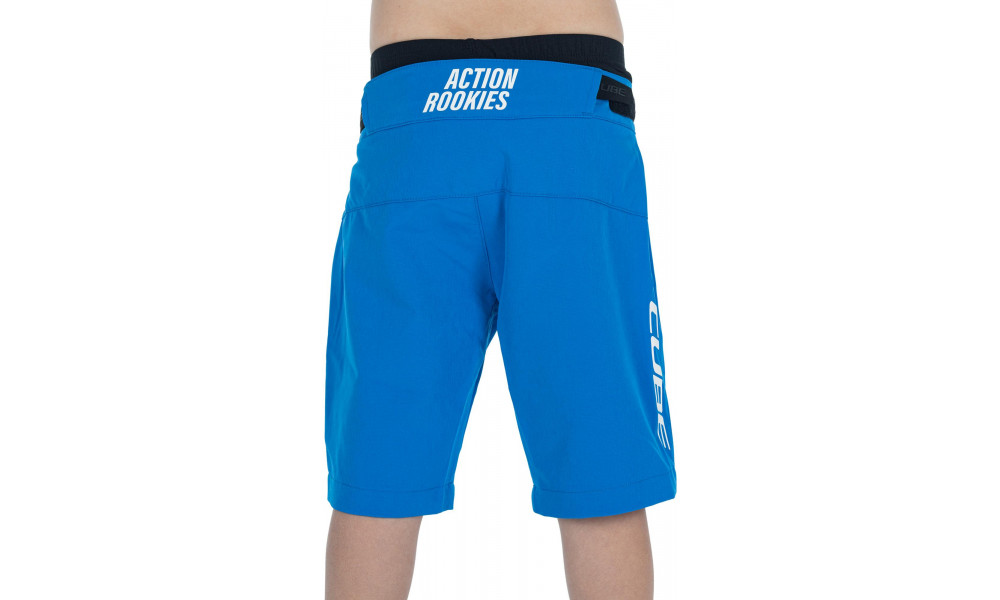Pyöräilyshortsit Cube Vertex Baggy Rookie X Actionteam with liner blue - 2