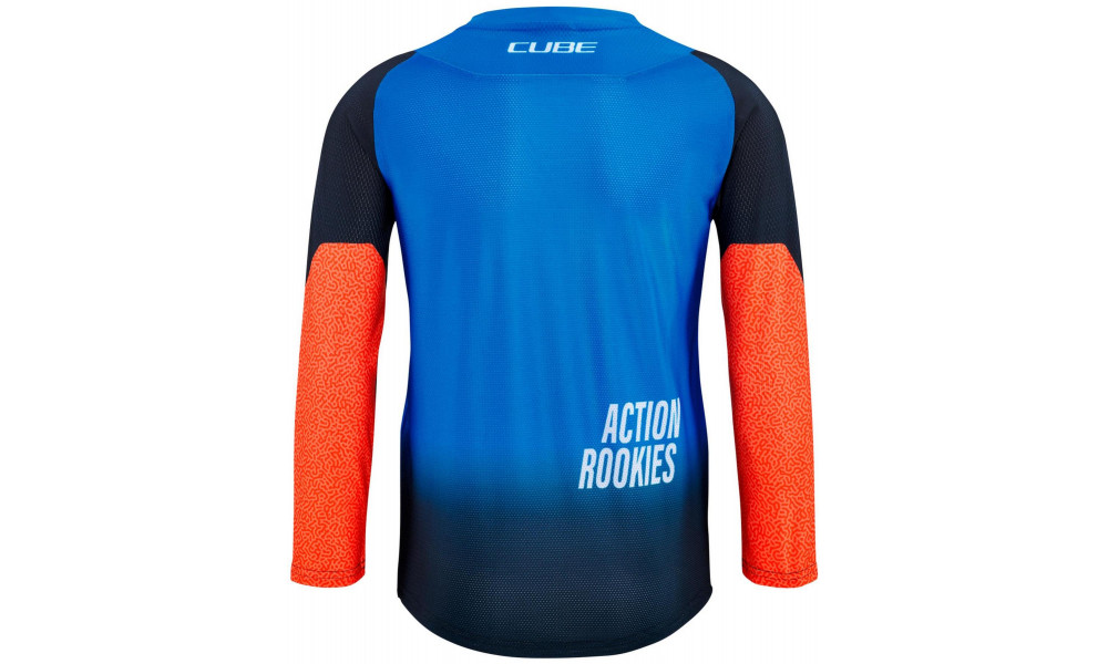 Pyöräilypaita Cube Vertex Rookie X Actionteam L/S black'n'blue - 5