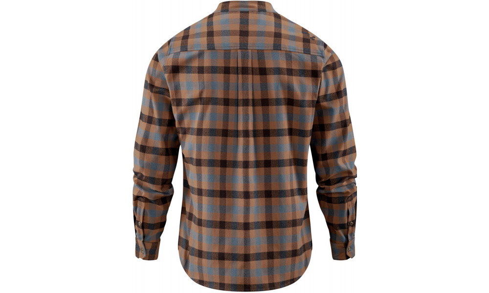 Paita Cube Work L/S brown'n'blue - 3