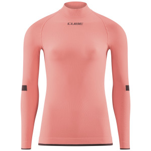 Aluspaita Cube WS Race Be Warm L/S coral