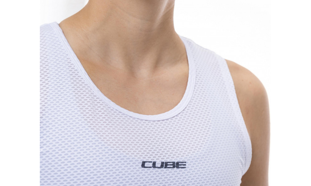 Aluspaita Cube WS Mesh Sleeveless white - 3