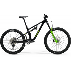 Dviratis Merida One-Sixty FR 800 III1 metallic black(grey/green)