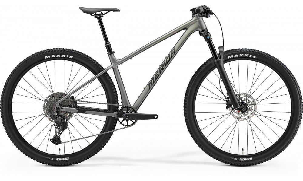 Dviratis Merida Big.Nine TR 600 III1 silk gunmetal grey(black) 