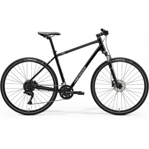 Dviratis Merida Crossway 100 III2 glossy black(silver)