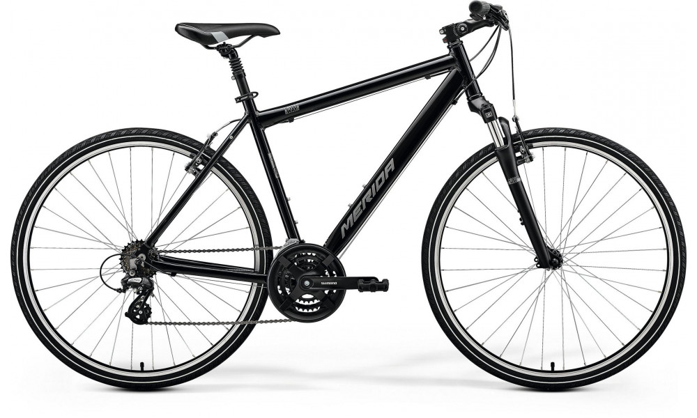 Dviratis Merida Crossway 10-V SE I1 black(silver) 