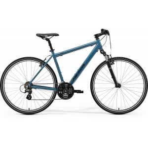 Dviratis Merida Crossway 10-V SE I1 silk dove blue(black)