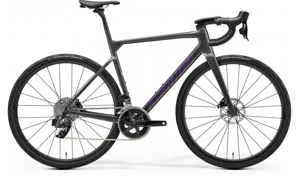 Dviratis Merida Scultura 7000 V3 dark grey(purple) 