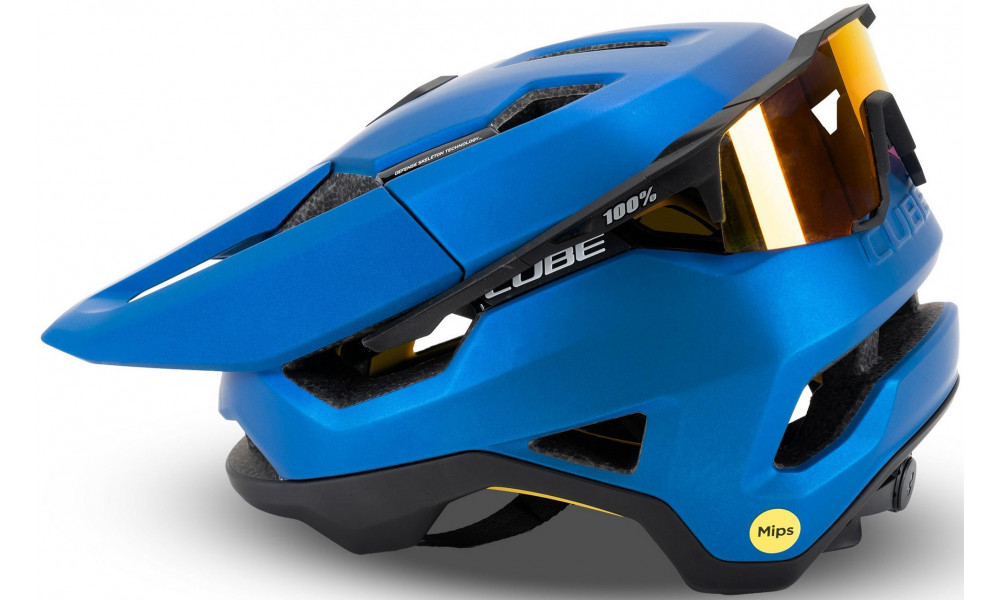 Kypärä Cube TROOPER X Actionteam blue'n'grey - 4