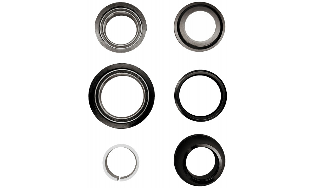 Ohjainlaakeri Cube 08 ZS Tapered 1-1/8"-1.5" Semi Integrated Alu - 1