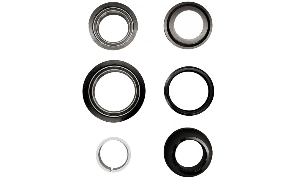 Ohjainlaakeri Cube 08 ZS Tapered 1-1/8"-1.5" Semi Integrated Alu - 2