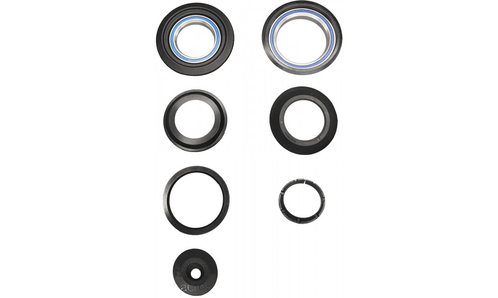 Ohjainlaakeri Cube MTB ZS Tapered 1-1/2"-1-1/2" Semi Integrated Alu with spacer - 2