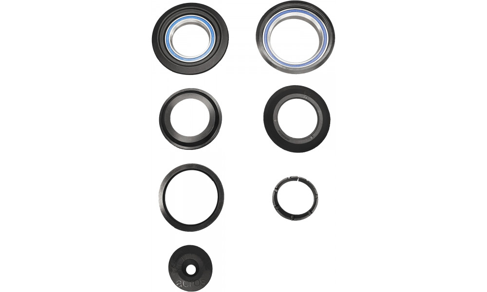 Ohjainlaakeri Cube MTB ZS Tapered 1-1/2"-1-1/2" Semi Integrated Alu with spacer - 3