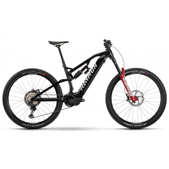 Sähköpyörä Raymon Trailray 170 Ultra 29" 2025 black-white-red