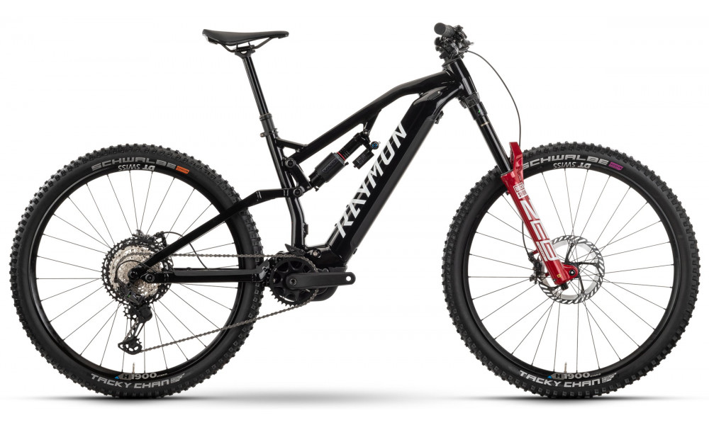 Sähköpyörä Raymon Trailray 170 Ultra 29" 2025 black-white-red - 1