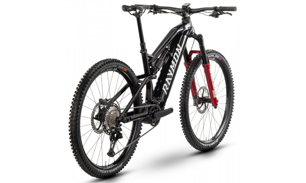 Sähköpyörä Raymon Trailray 170 Ultra 29" 2025 black-white-red - 2