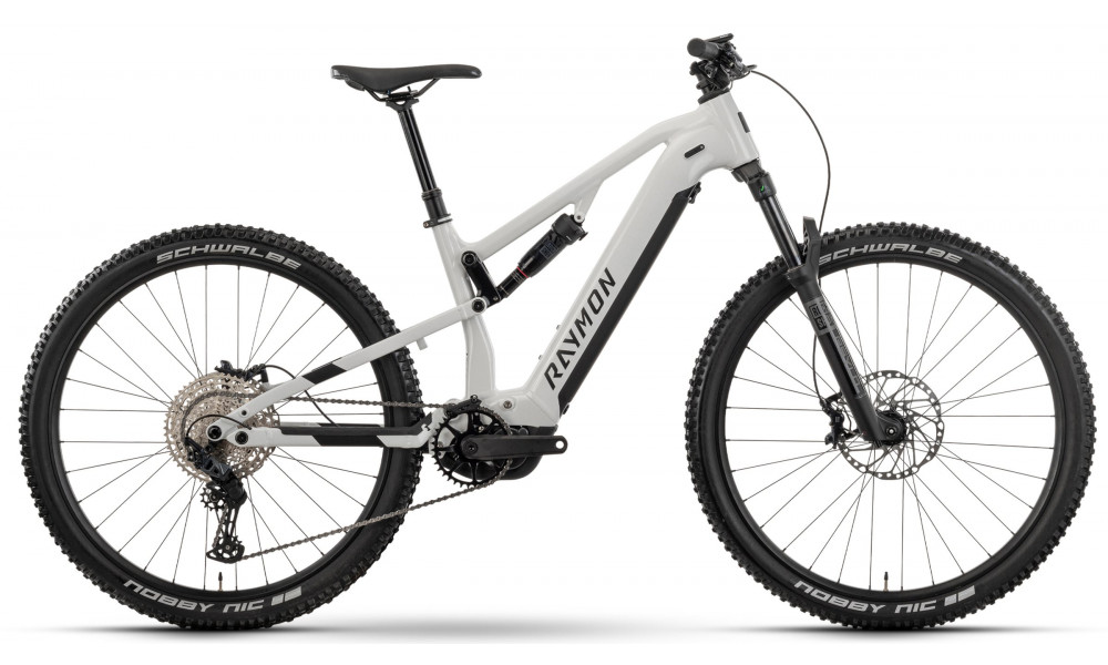 Sähköpyörä Raymon Trailray 120 Ultra 29" 2025 bianco-black-silver - 1