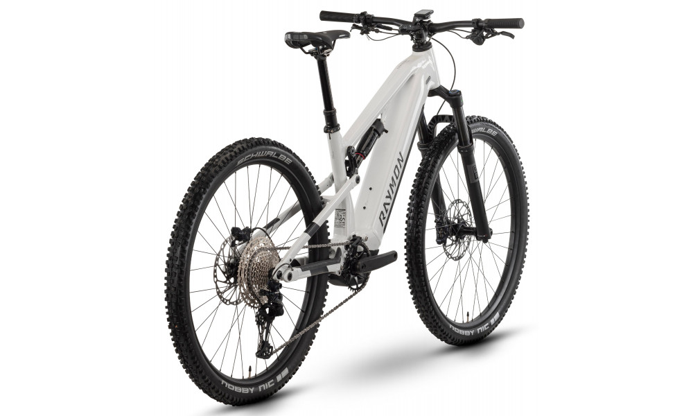 Sähköpyörä Raymon Trailray 120 Ultra 29" 2025 bianco-black-silver - 2