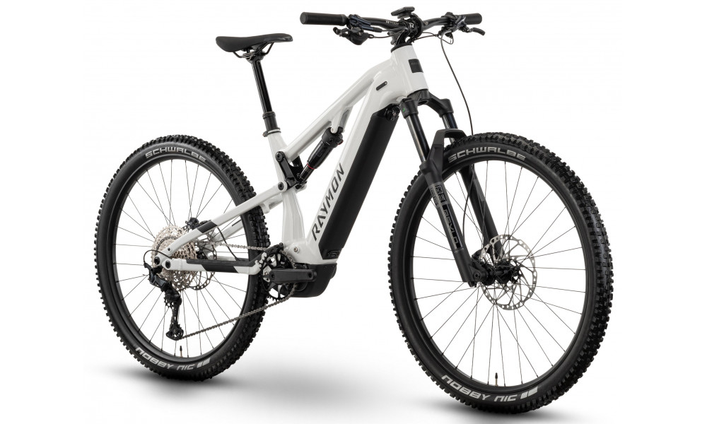 Sähköpyörä Raymon Trailray 120 Ultra 29" 2025 bianco-black-silver - 3