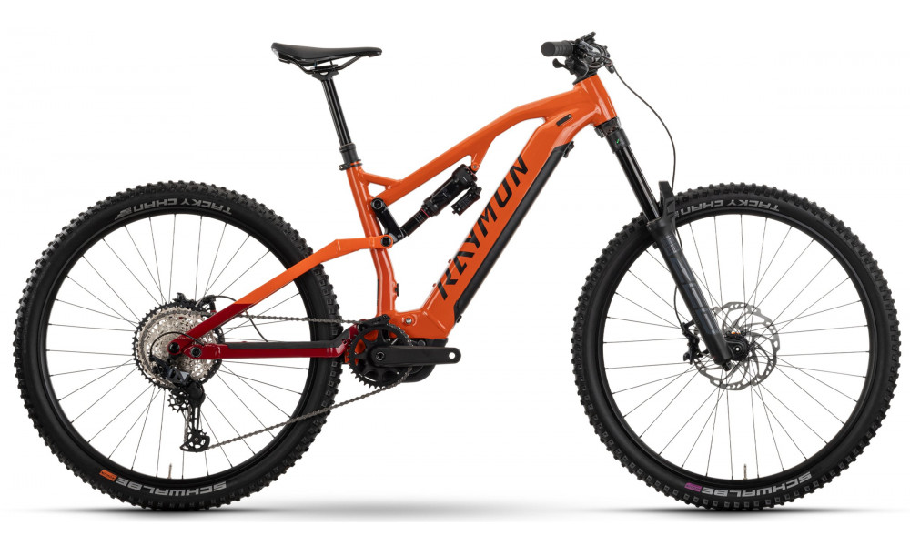 Sähköpyörä Raymon Trailray 170 Pro 29" 2025 tangerine-red-black - 1