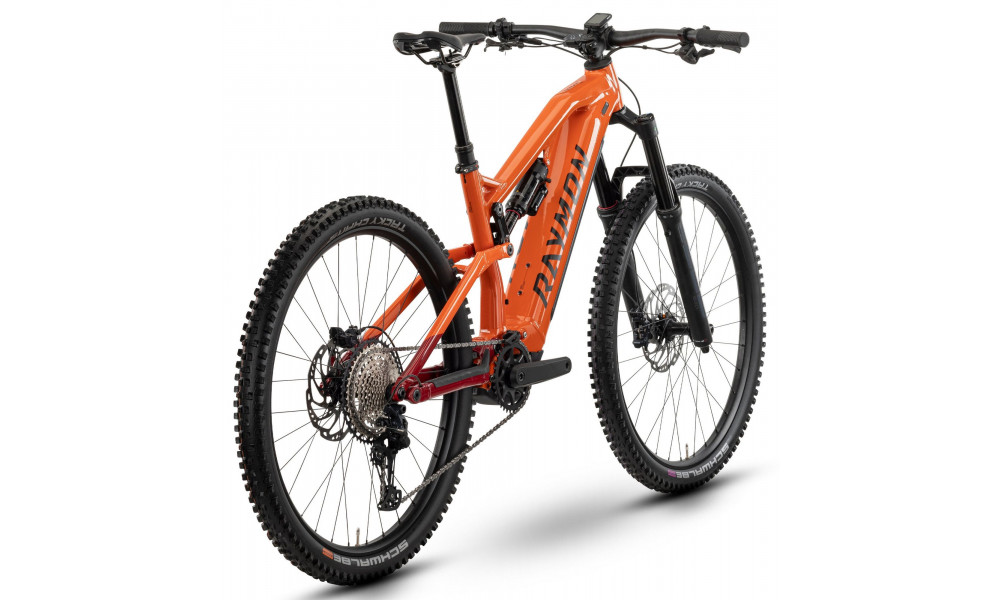 Sähköpyörä Raymon Trailray 170 Pro 29" 2025 tangerine-red-black - 2