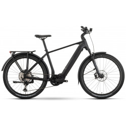 Sähköpyörä Raymon Tourray Ultimate 800 27.5" 2025 black-chrome-bronze