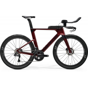 Dviratis Merida Time Warp TRI Limited IV1 burgundy red(black)