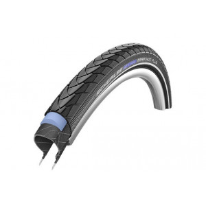 Rengas 27.5" Schwalbe Marathon Plus HS 348, Perf Wired 40-584 Black-Reflex