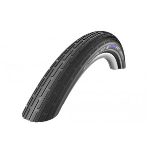 Rengas 26" Schwalbe Fat Frank HS 375, Active Wired 60-559 / 26x2.35 Black-Reflex