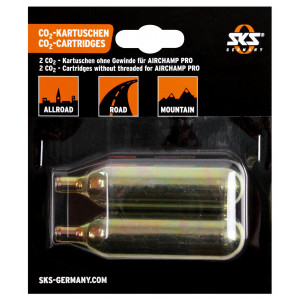 CO2 patruuna SKS for Airchamp 16G, non-threaded (pair)