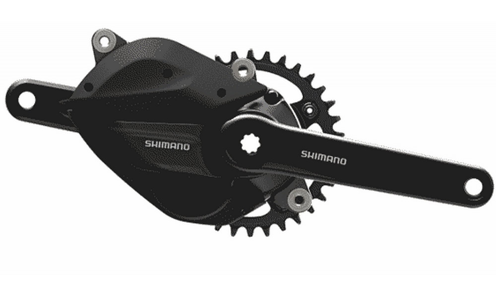 Moottori Shimano STEPS DU-EP500 Mid 36V 250W 60Nm - 3