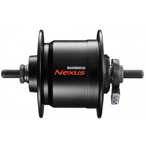 Etunapa dynamo Shimano NEXUS DH-C3000-3N-NT 6V 3.0W 100x140mm 32H nut black