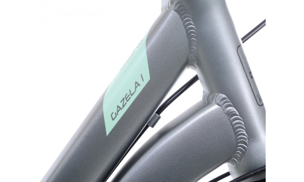 Polkupyörä Romet Gazela 1 28" 2022 light graphite-green - 4