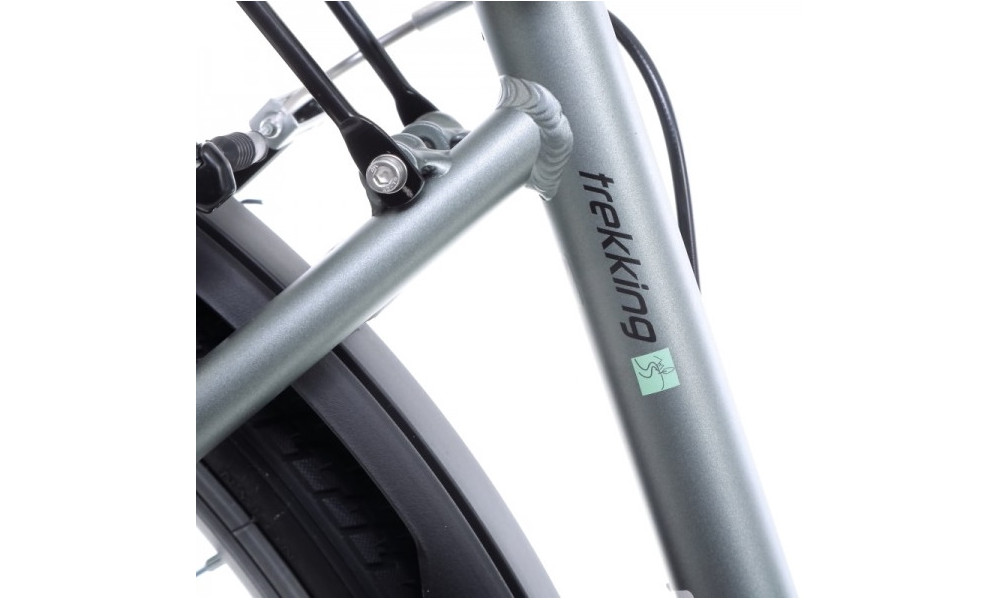 Polkupyörä Romet Gazela 1 28" 2022 light graphite-green - 15